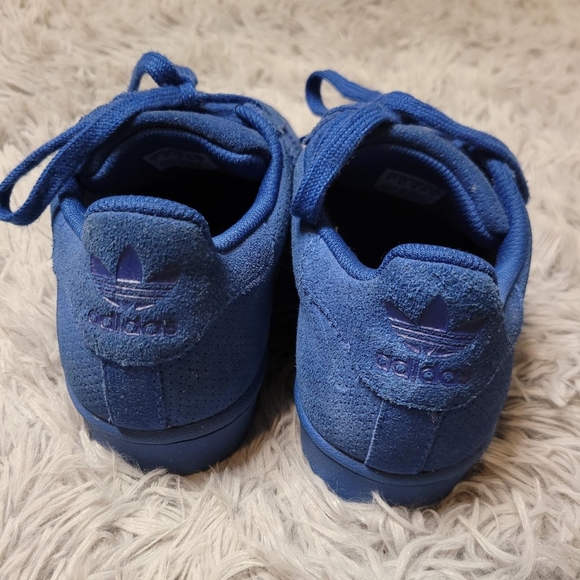 Adidas Blue Shell Toe - Picture 2 of 4